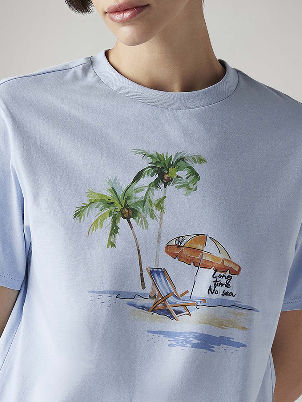 Women's Graphic Print Relaxed Fit T-Shirt - Image 4