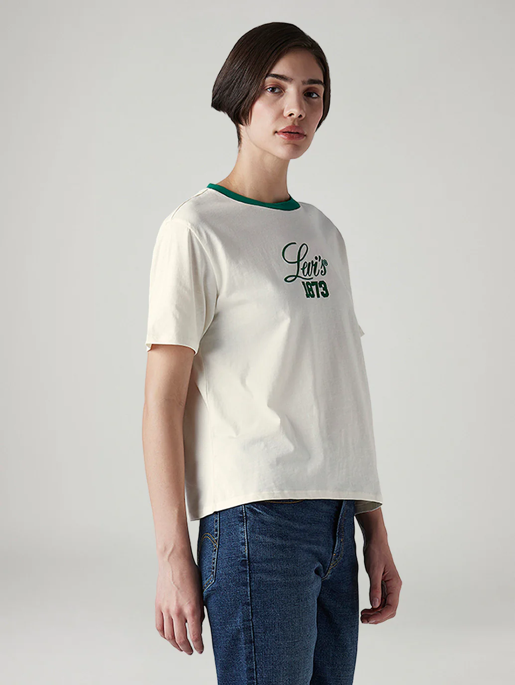 Women's Graphic Print Relaxed Fit T-Shirt - Image 5