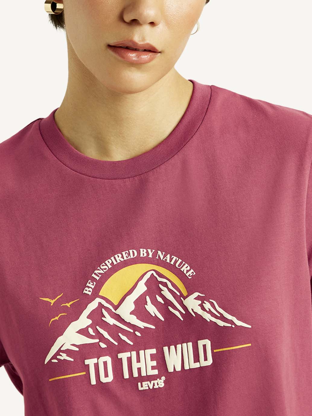 Women's Graphic Print Relaxed Fit T-shirt - Image 4
