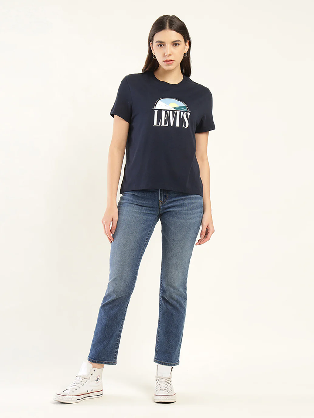 Women's Graphic Print Relaxed Fit T-shirt - Image 6