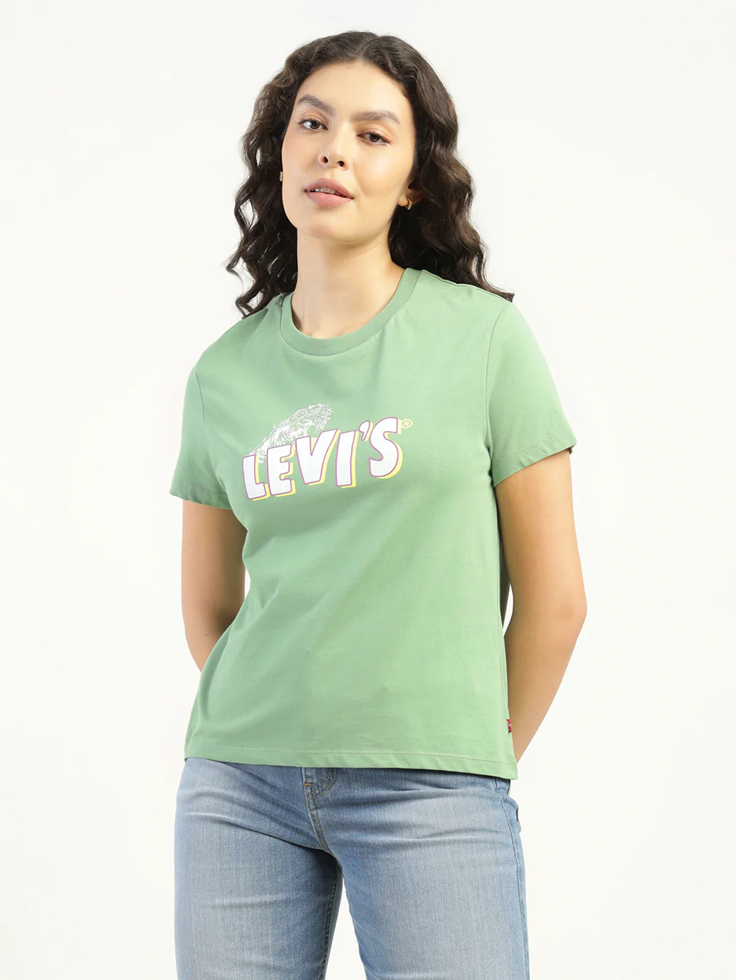 Women's Graphic Print Relaxed Fit T-shirt - Image 2