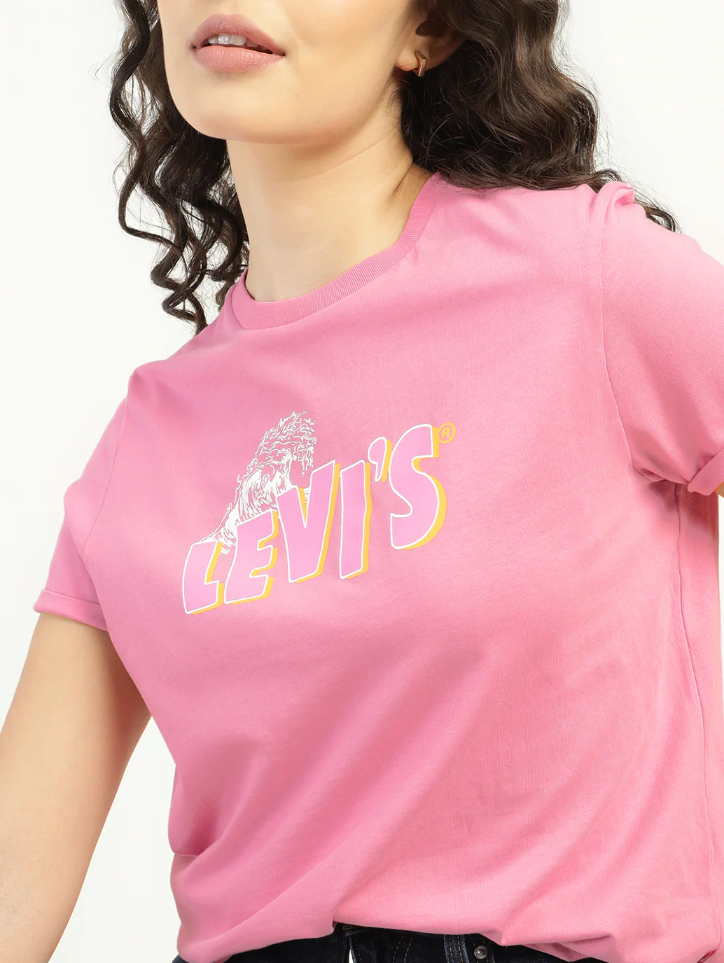 Women's Graphic Print Relaxed Fit T-shirt - Image 4