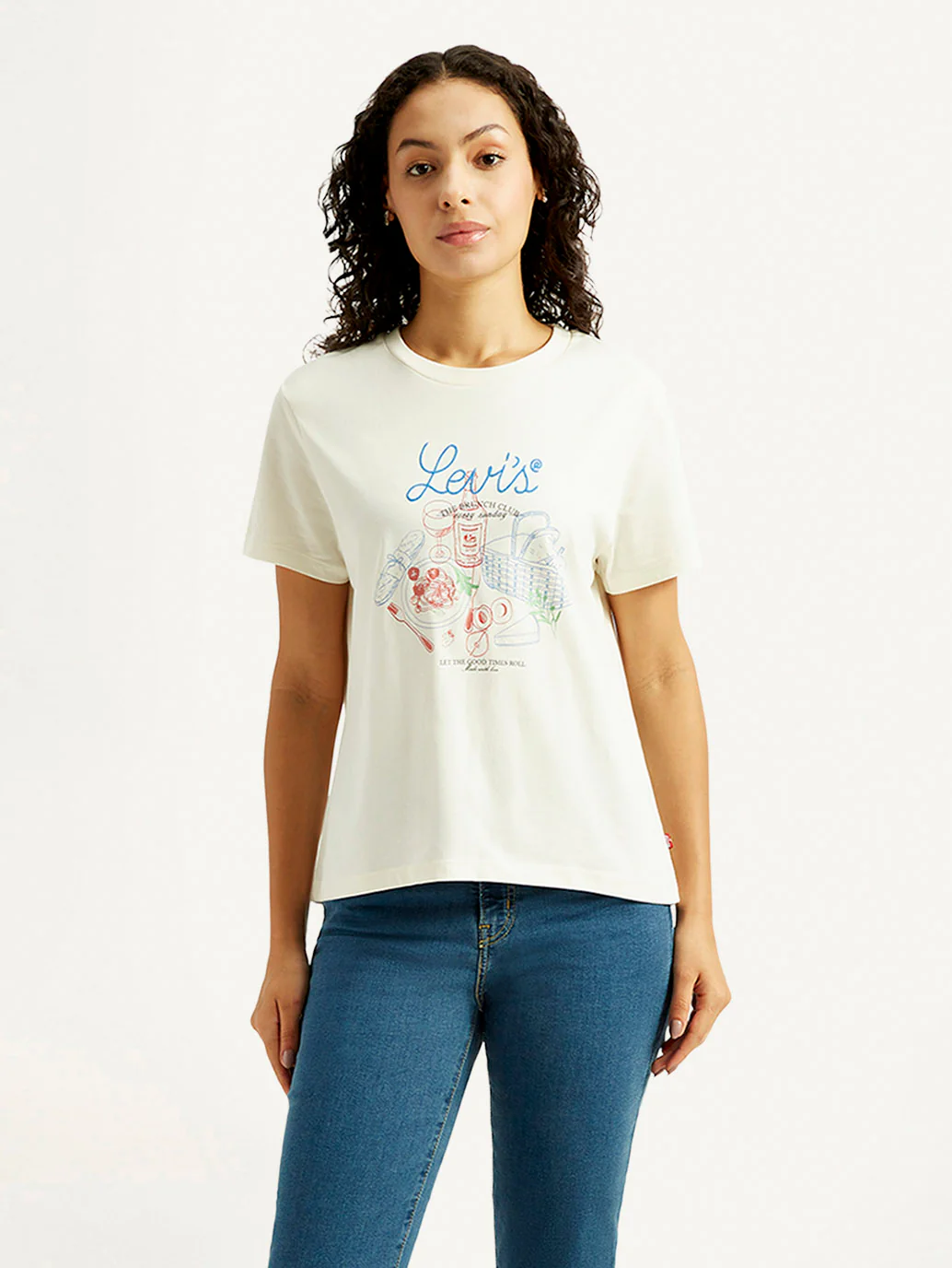 Women's Graphic Print Relaxed Fit T-shirt - Image 5