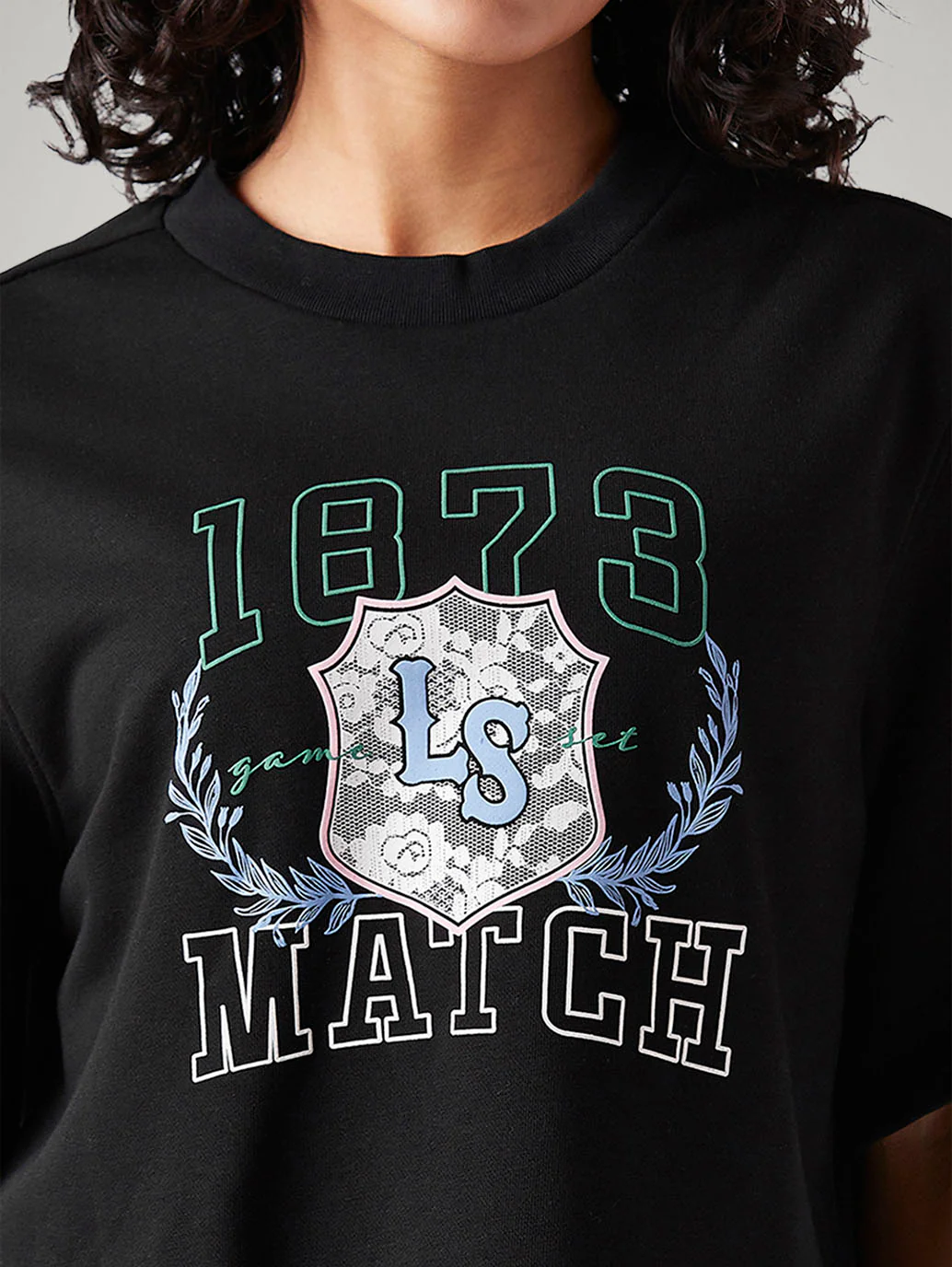 Women's Graphic Print Relaxed Fit T-Shirt - Image 4