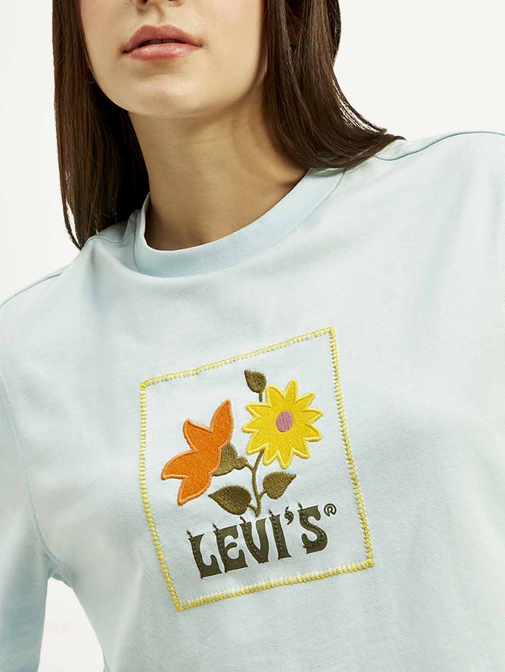 Women's Graphic Print Relaxed Fit T-shirt - Image 2