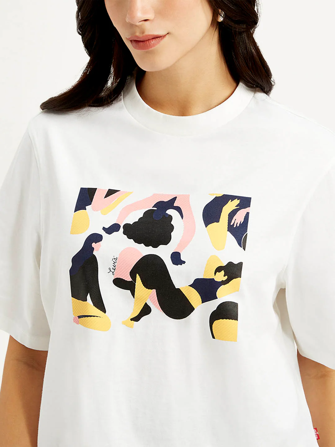 Women's Graphic Print Relaxed Fit T-shirts - Image 5