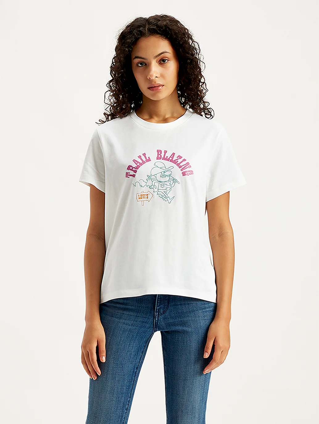 Women's Graphic Print Regular Fit T-Shirt - Image 3