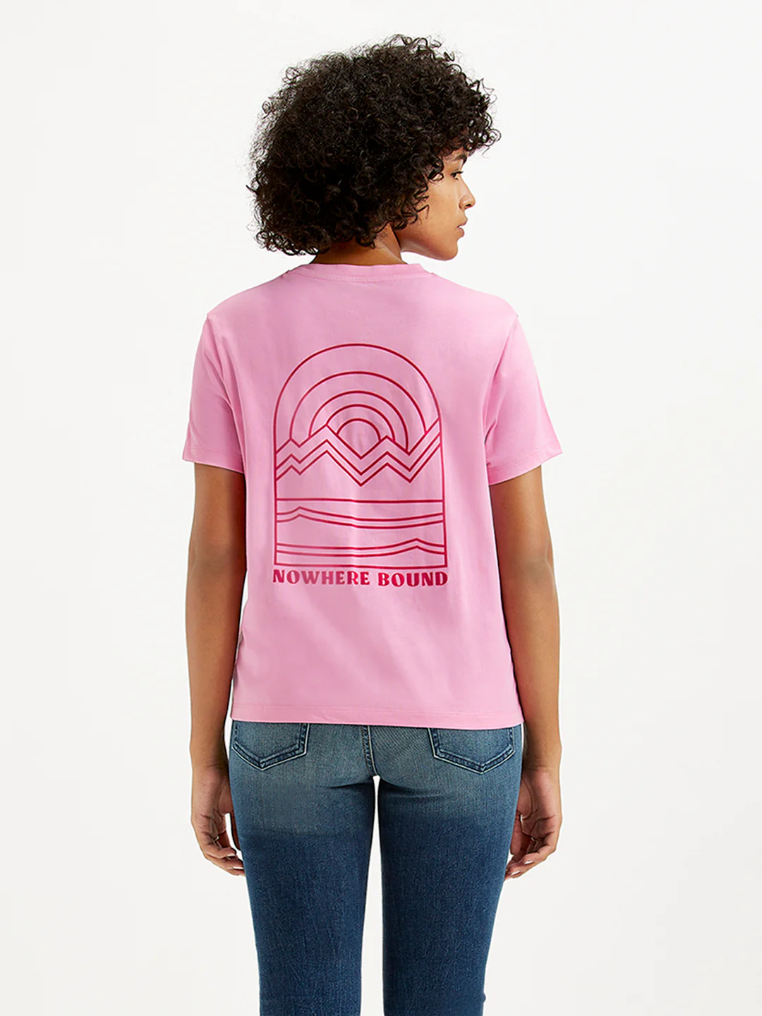 Women's Graphic Print T-Shirt - Image 2