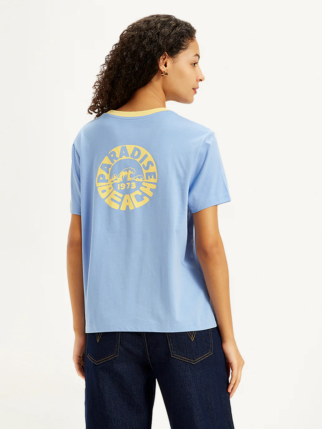 Women's Graphic Print Regular Fit T-Shirt - Image 4
