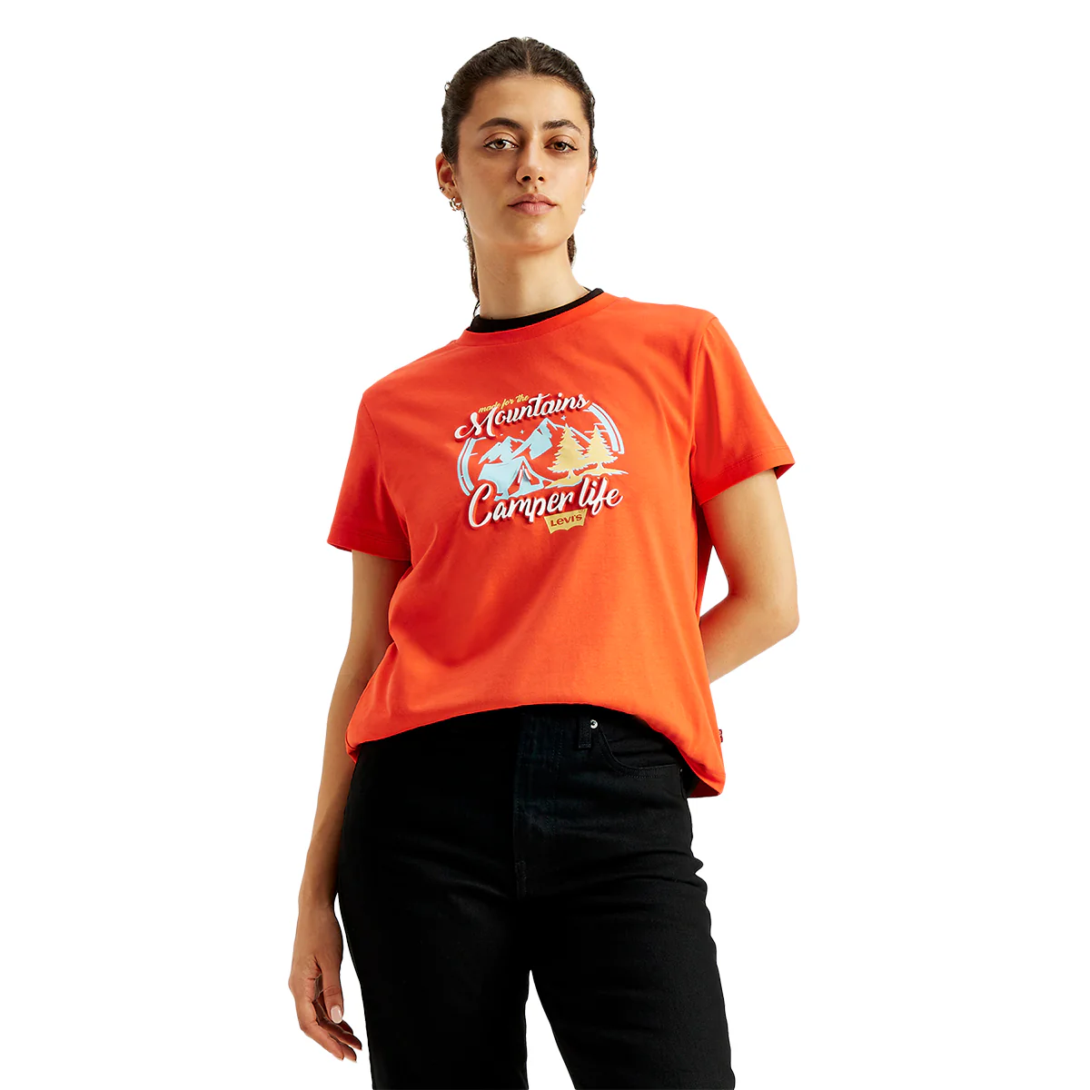 Women's Graphic Print Regular Fit T-Shirt - Image 5