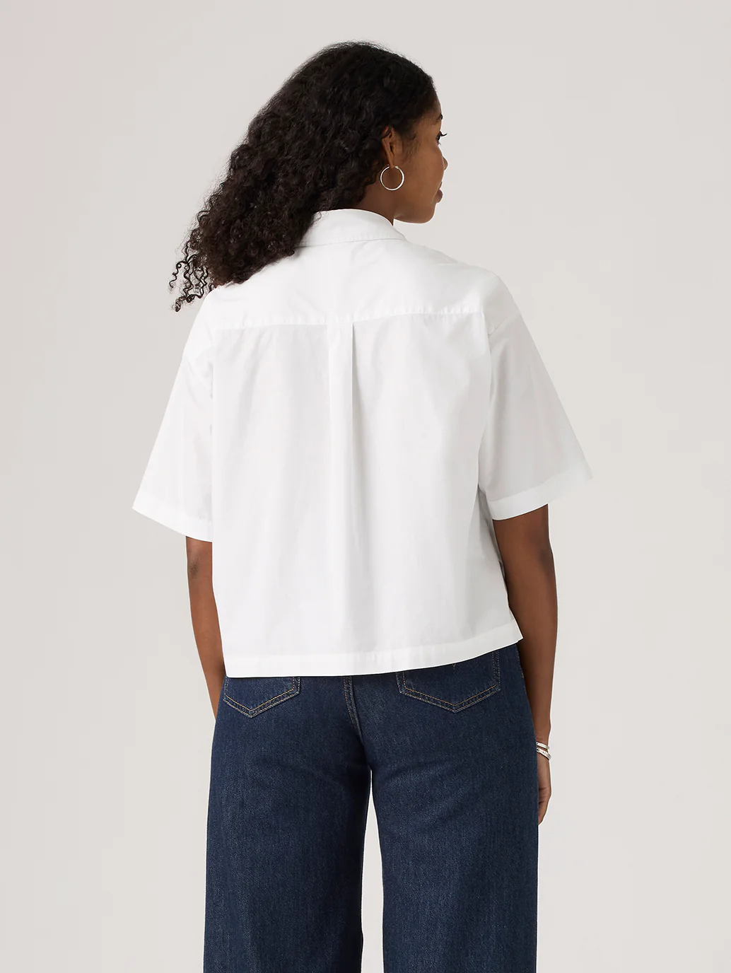 Women's Harlie Short-Sleeve Cropped Shirt - Image 2