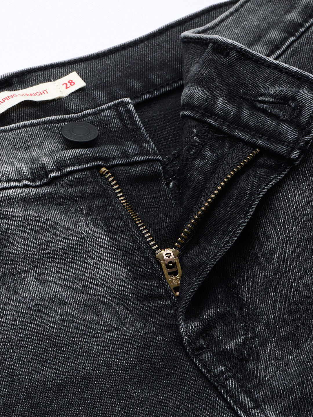Women's 314 Grey Straight Fit High Rise Jeans - Image 5