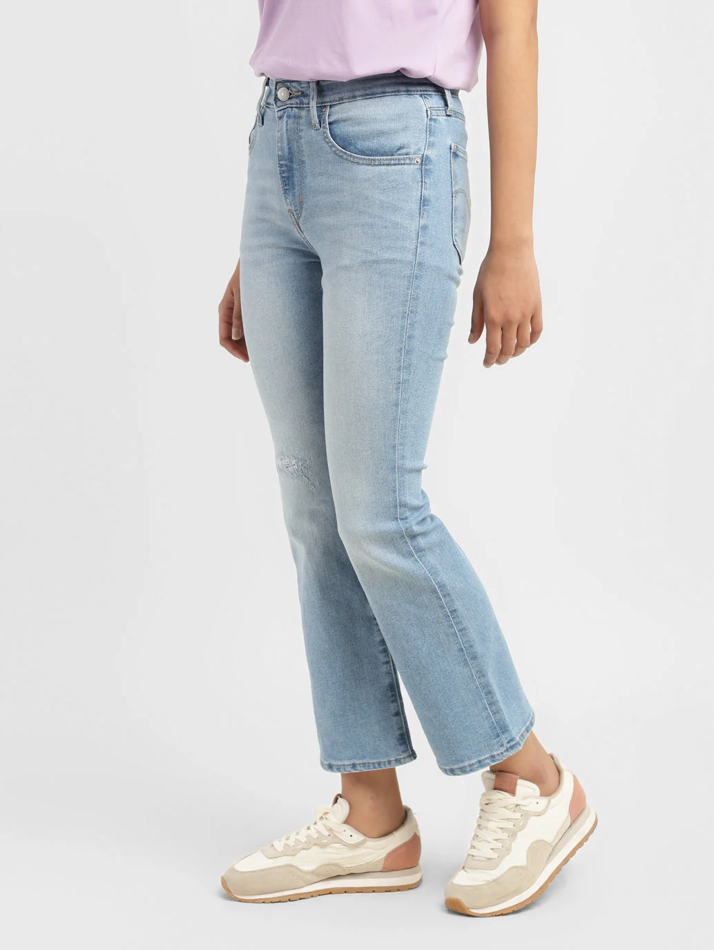 Women's 725 Blue Bootcut Fit High Rise Jeans - Image 3