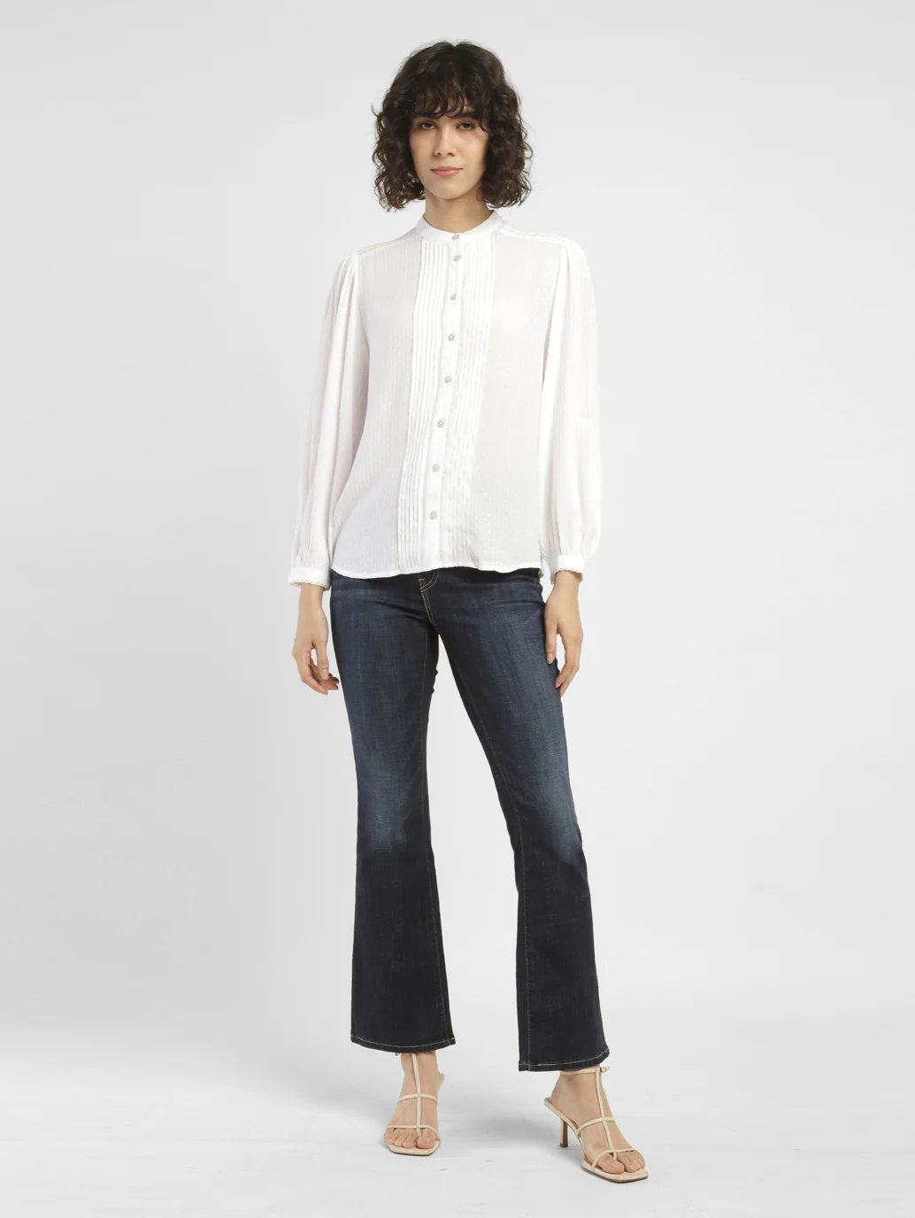 Women's 725 Blue Bootcut Fit High Rise Jeans - Image 7