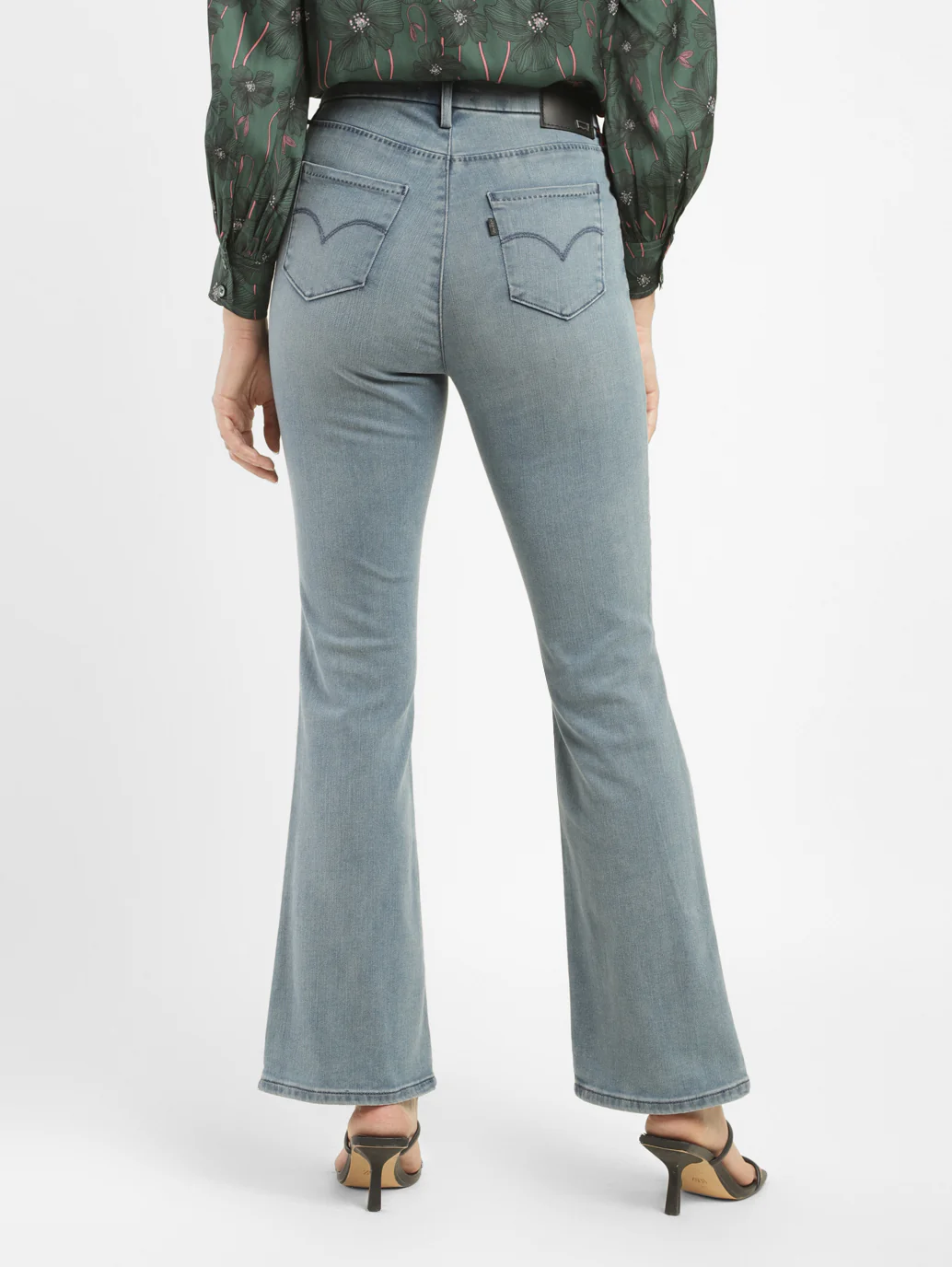 Women's Redloop 725 Blue Bootcut Fit High Rise Jeans - Image 2