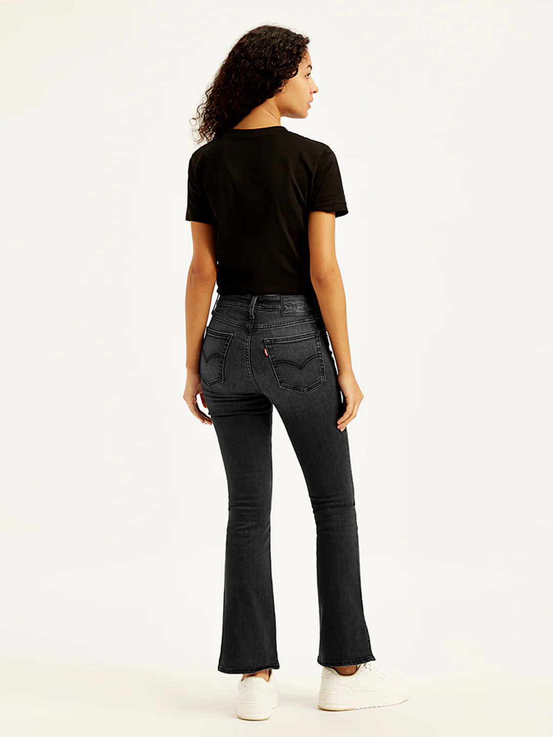 Women's 725 Black Bootcut Fit High Rise Jeans - Image 2