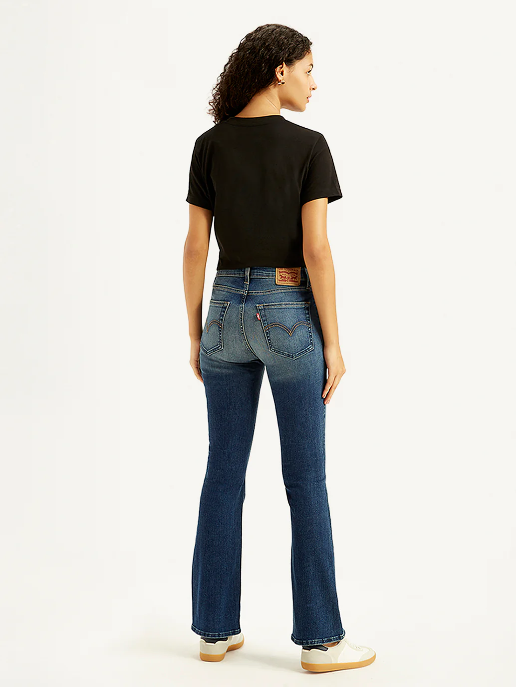 Women's 725 Blue Bootcut Fit High Rise Jeans - Image 3