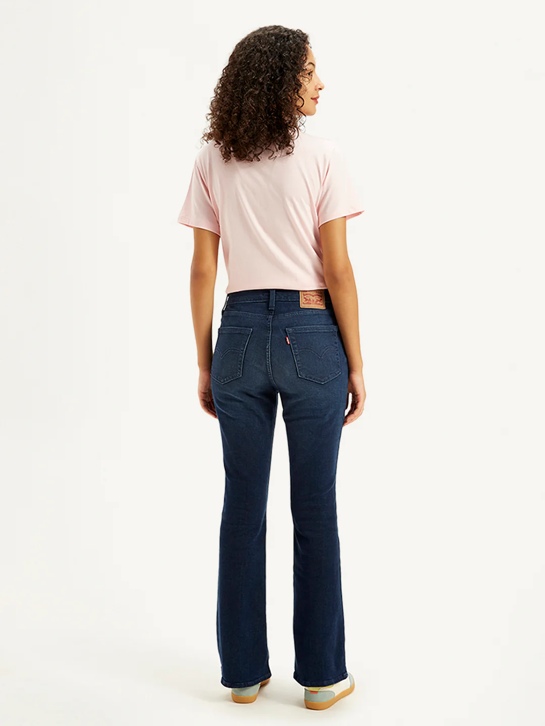 Women's 725 Blue Bootcut Fit High Rise Jeans - Image 2
