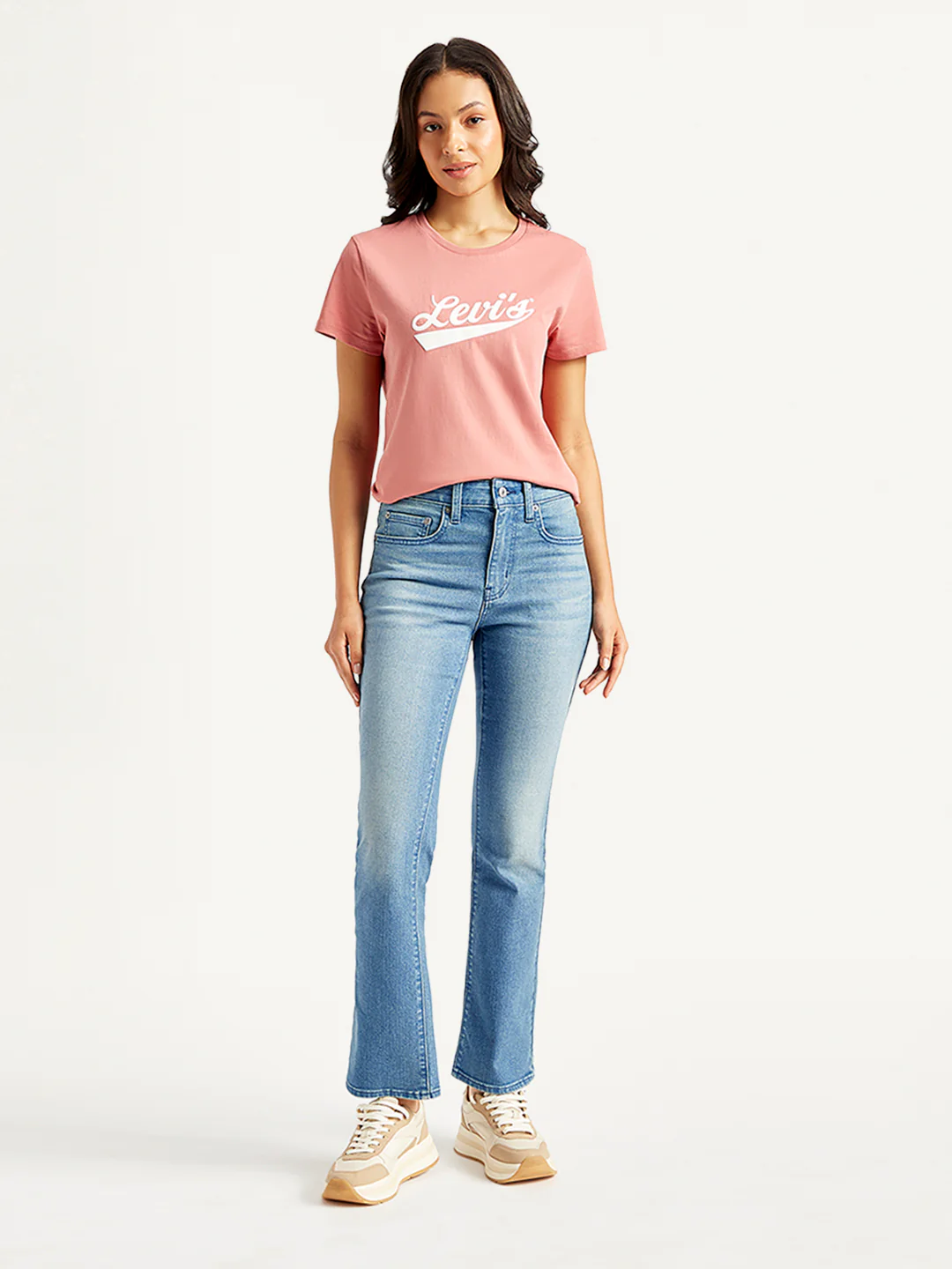 Women's 725 Blue Bootcut Fit High Rise Jeans - Image 2