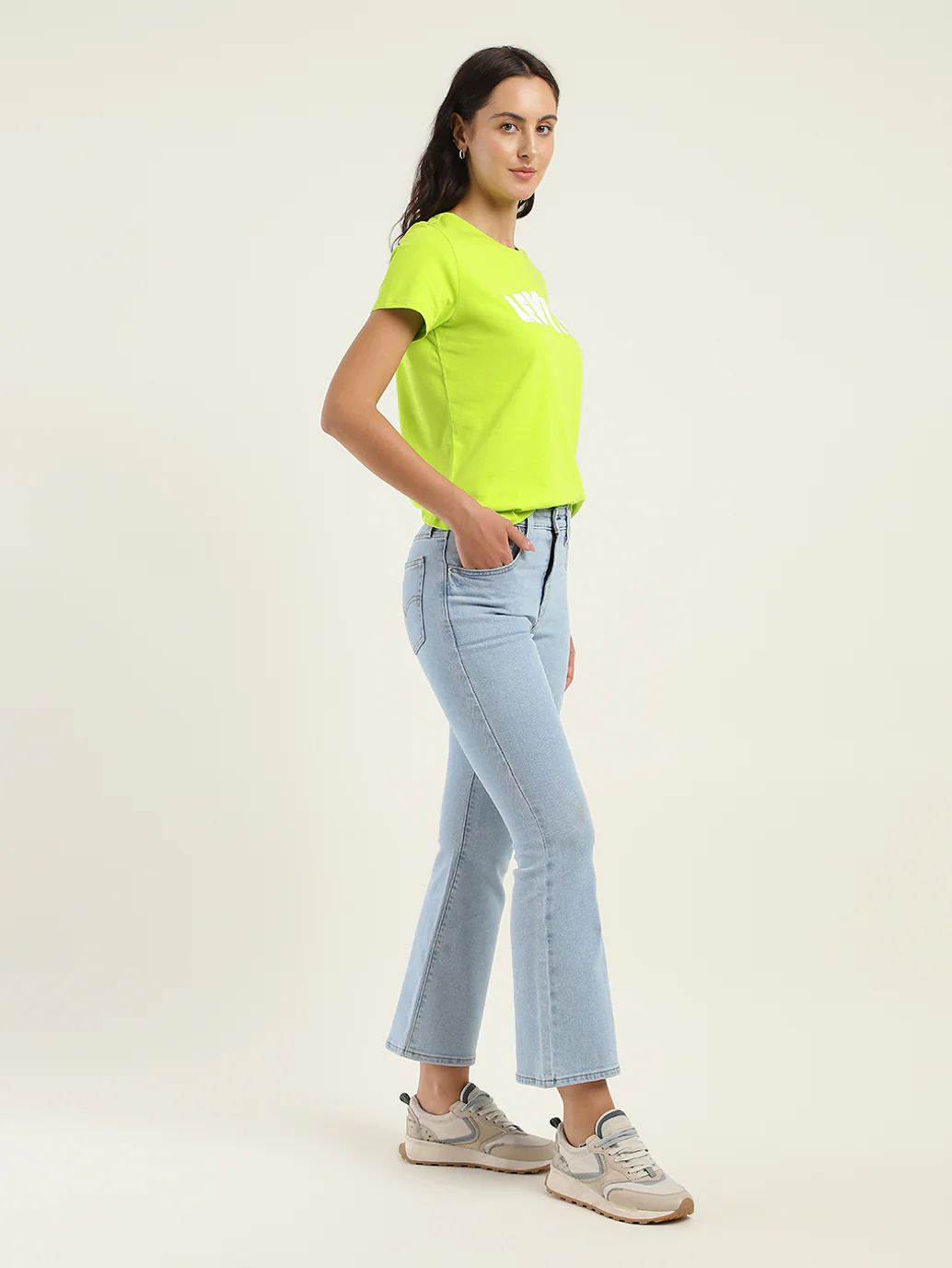 Women's 725 Blue Bootcut Fit High Rise Jeans - Image 6