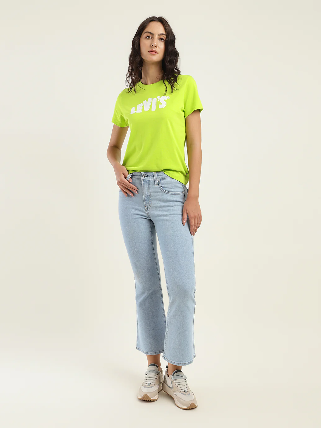 Women's 725 Blue Bootcut Fit High Rise Jeans - Image 7