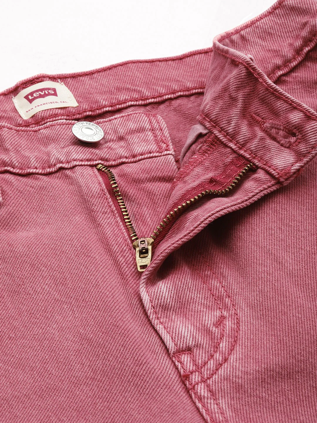 Women's 80s Mom Pink Loose Fit High Rise Jeans - Image 5