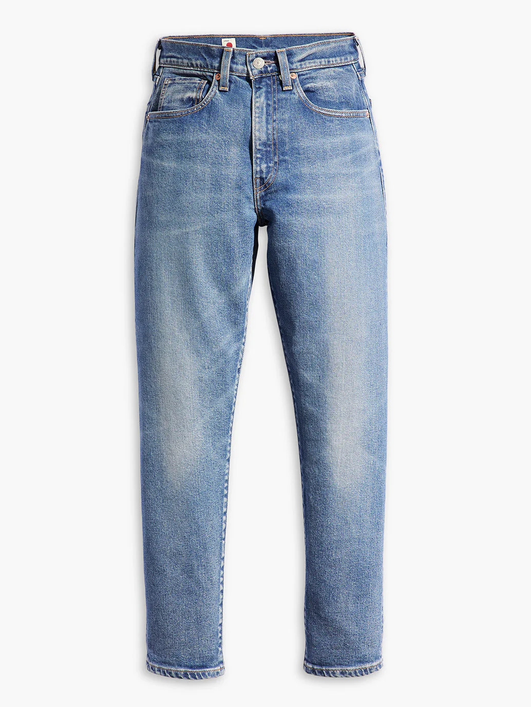 Women's Blue Loose Fit High Rise Boyfriend Jeans - Image 11