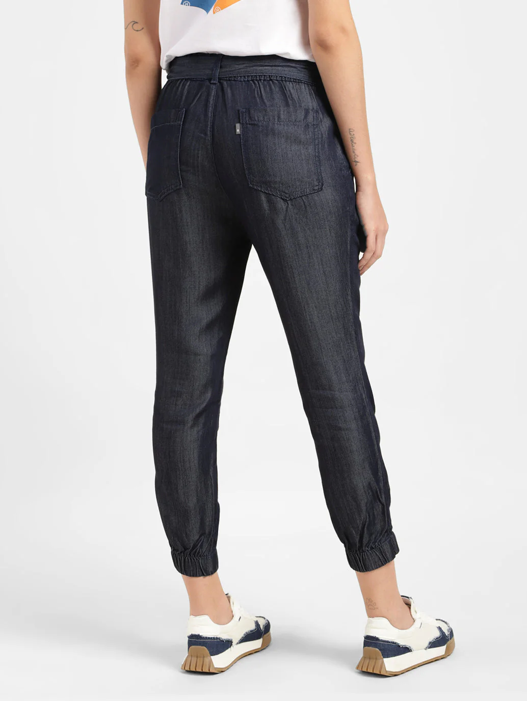 Women's High Rise Regular Fit Joggers - Image 3