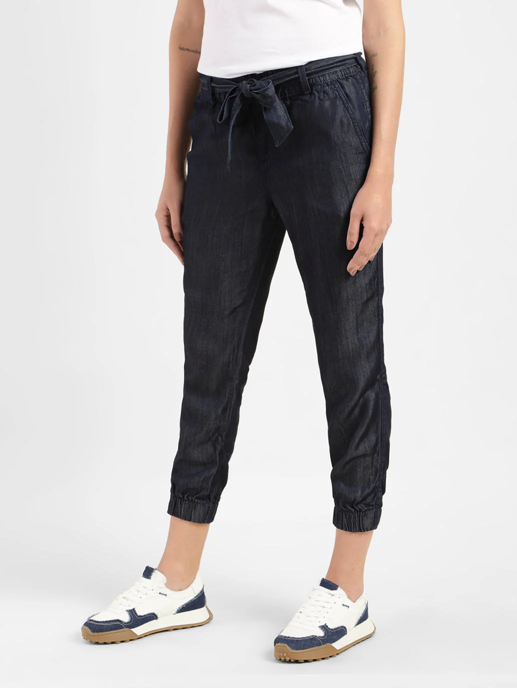 Women's High Rise Regular Fit Joggers - Image 4