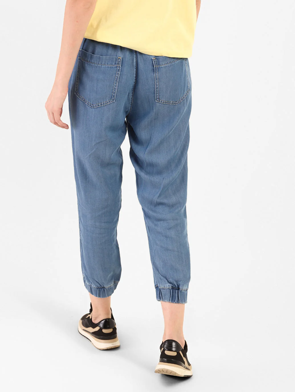 Women's High Rise Regular Fit Joggers - Image 3