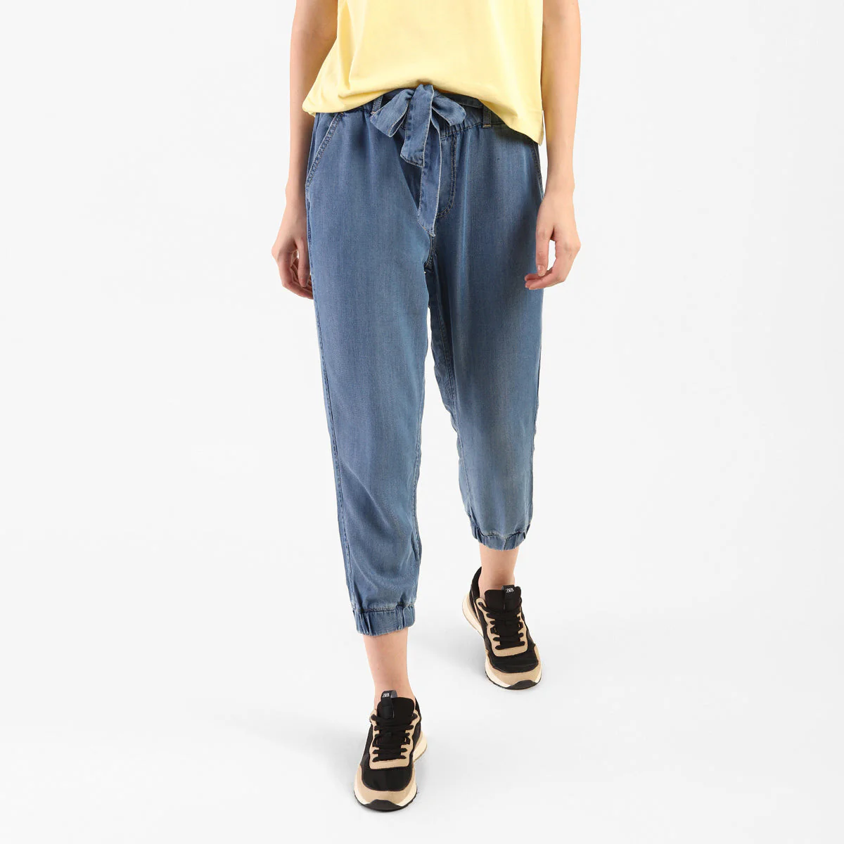 Women's High Rise Regular Fit Joggers - Image 8