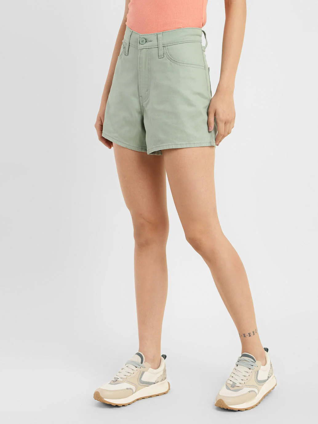 Women's High Rise Regular Fit Shorts - Image 4