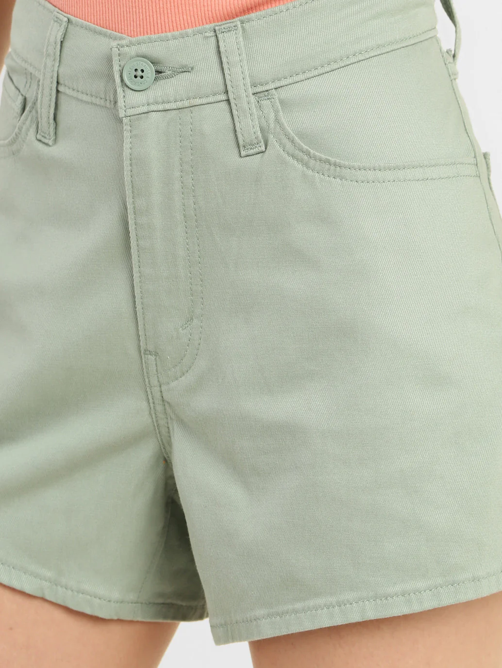 Women's High Rise Regular Fit Shorts - Image 5