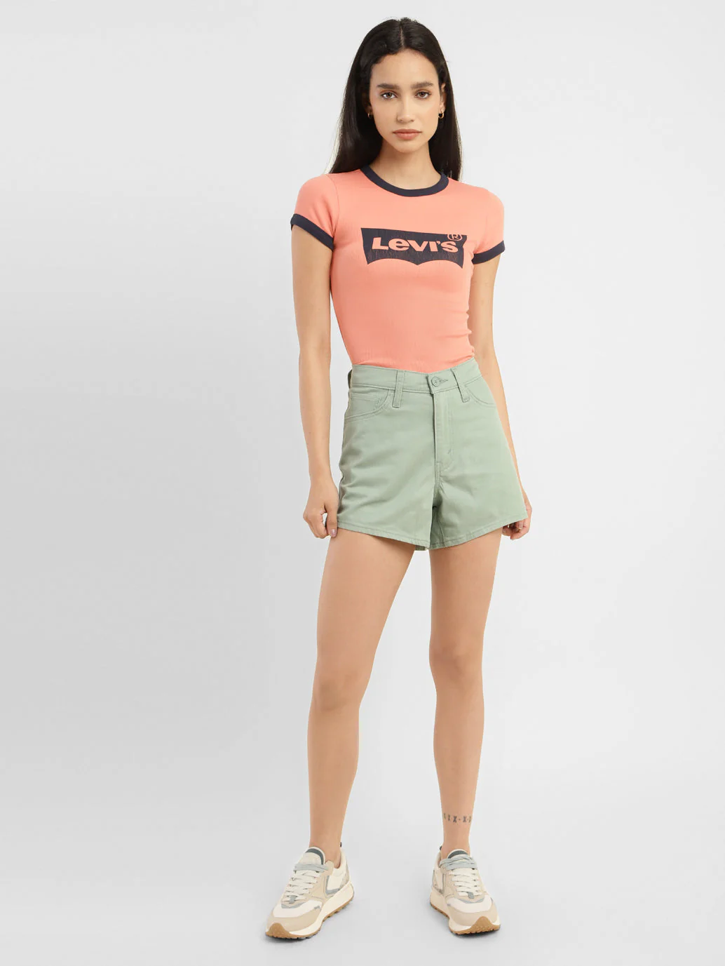 Women's High Rise Regular Fit Shorts - Image 7