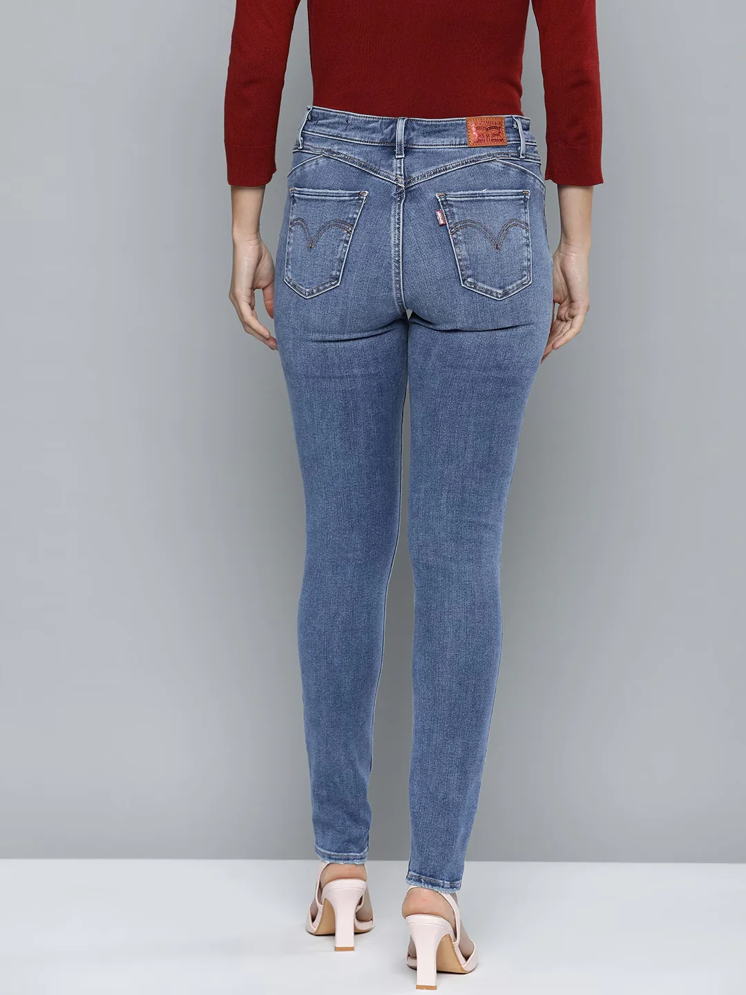 Women's 311 Blue Revel Shaping Skinny Fit High Rise Jeans - Image 2
