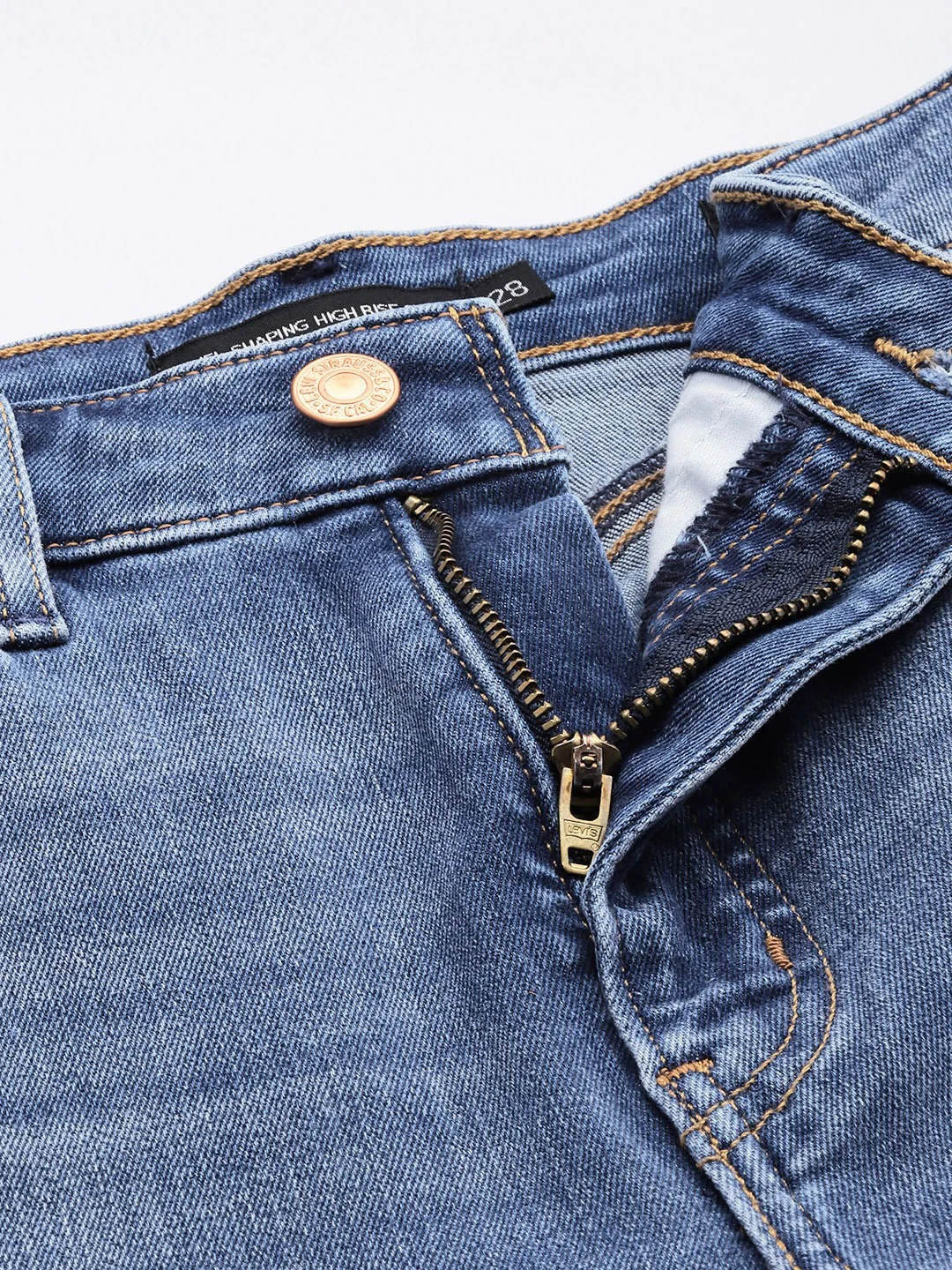 Women's 311 Blue Revel Shaping Skinny Fit High Rise Jeans - Image 5