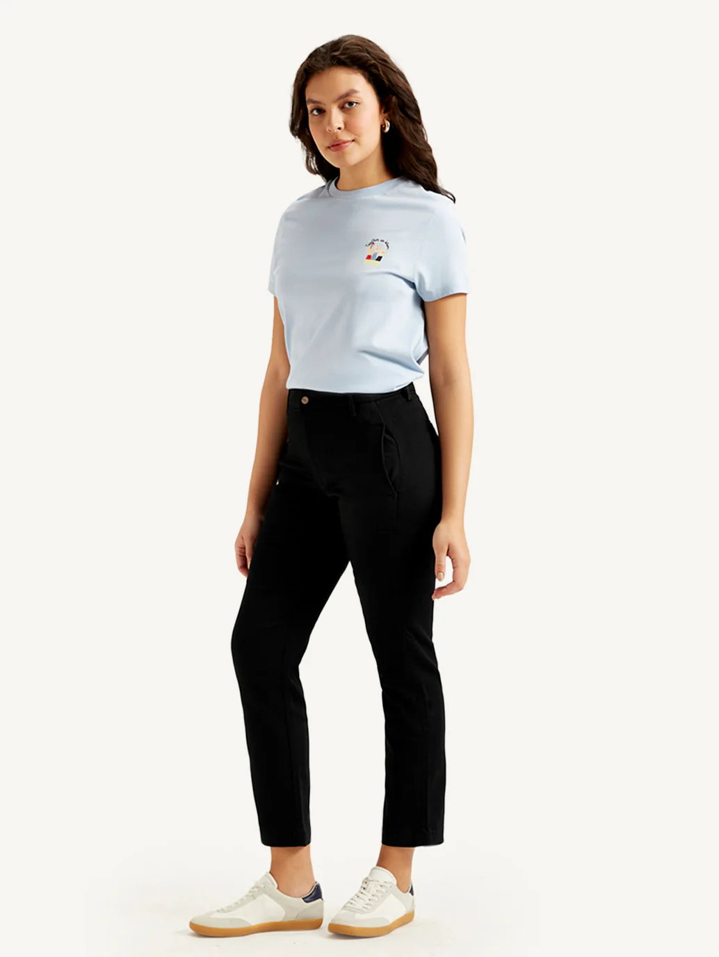 Women's Redloop Black Wedgie Straight Fit High Rise Jeans - Image 5