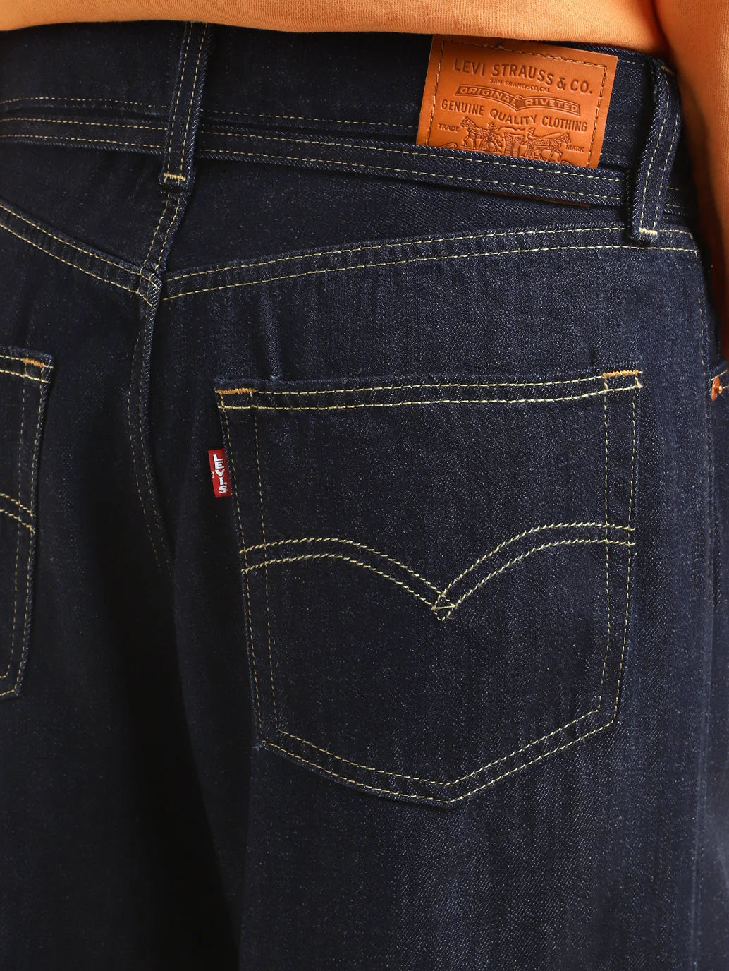 Women's Blue XL Balloon Loose Fit High Rise Jeans - Image 6