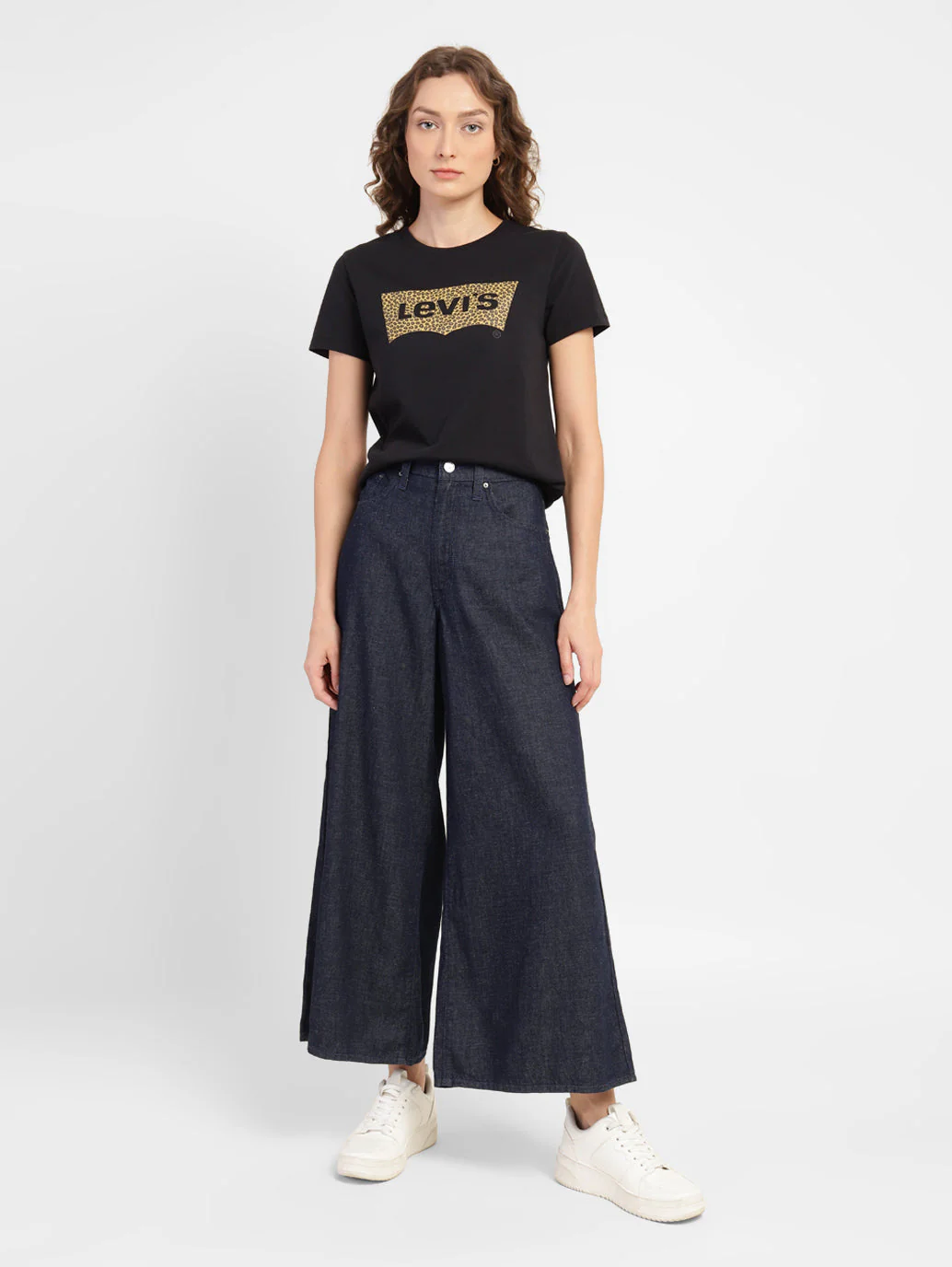 Women's Indigo XL Loose Fit High Rise Jeans - Image 7