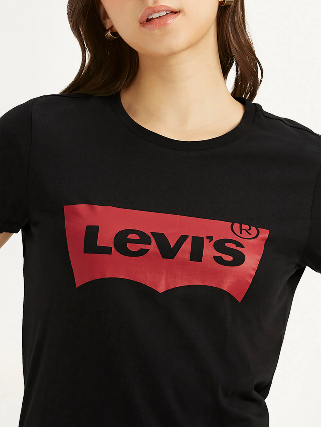Women's Brand Logo Crew Neck T-shirt - Image 4