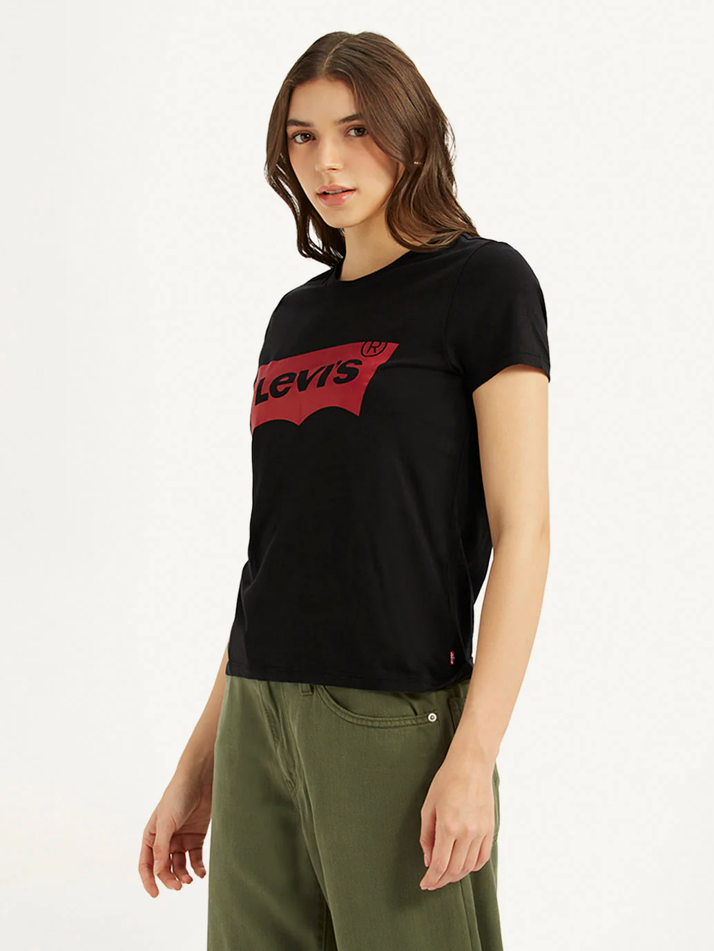 Women's Brand Logo Crew Neck T-shirt - Image 5