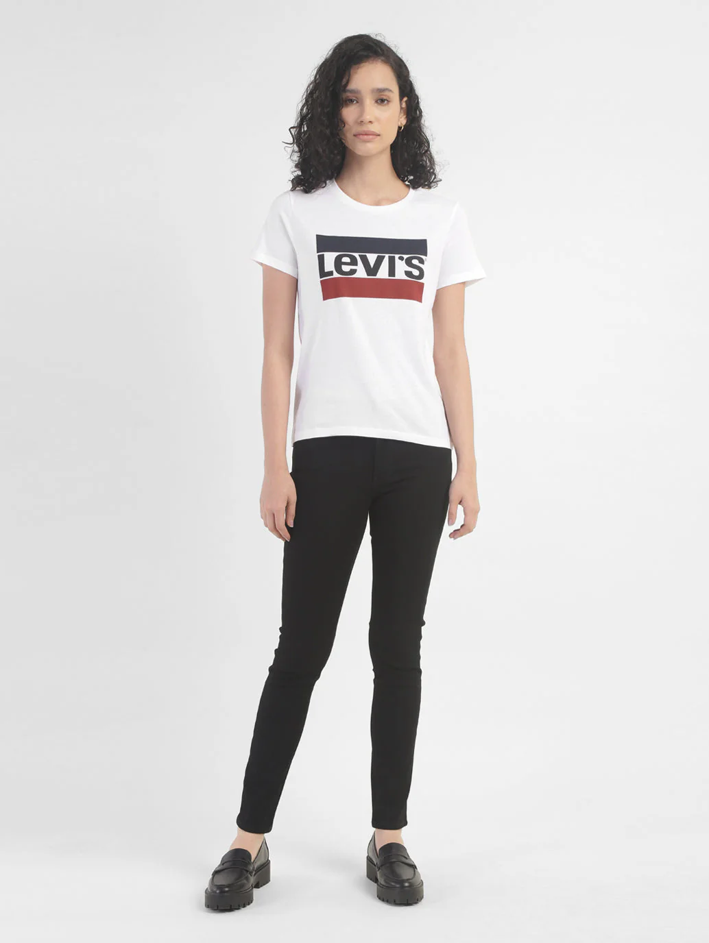 Women's Brand Logo Crew Neck T-shirt - Image 5