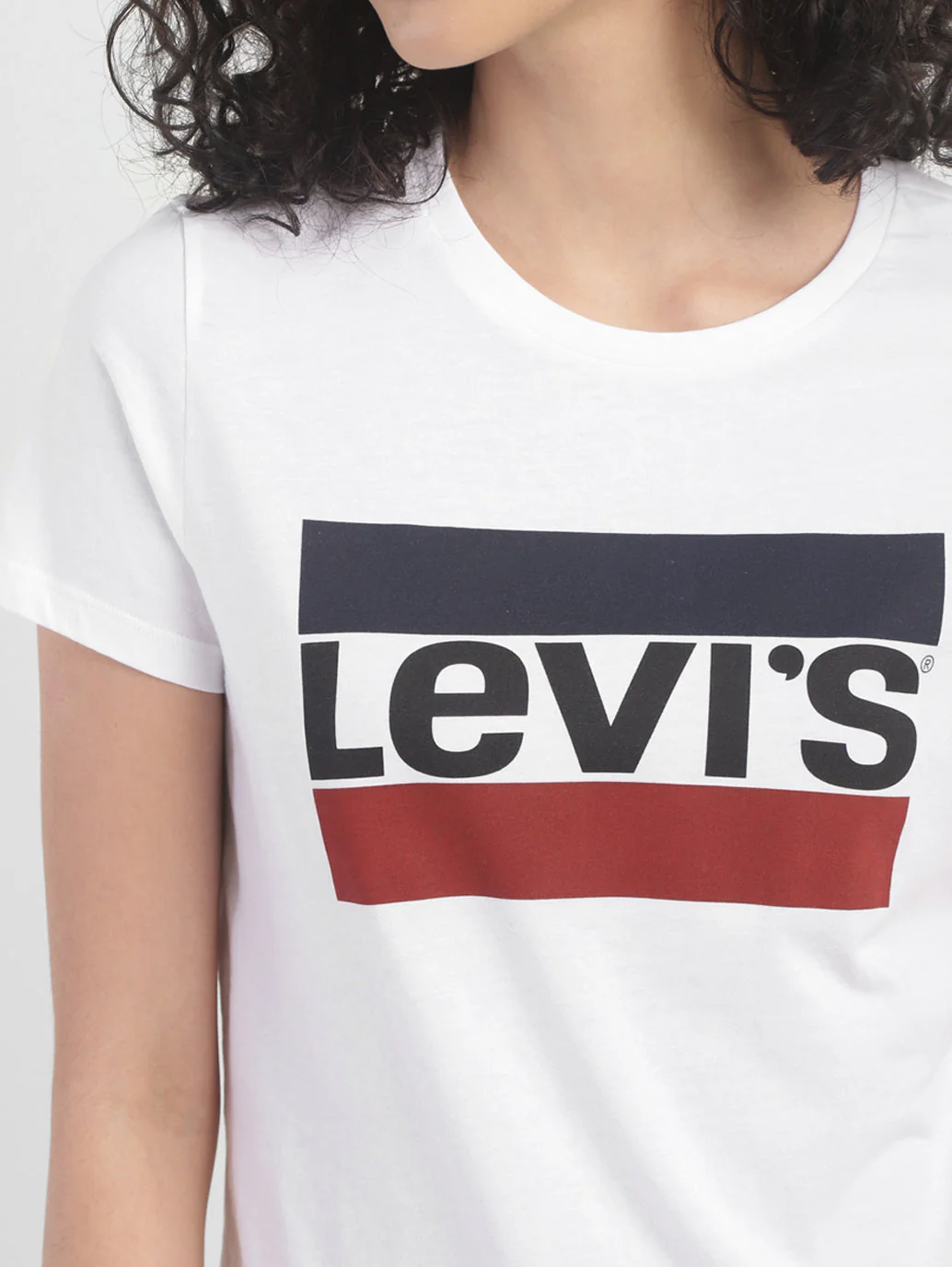 Women's Brand Logo Crew Neck T-shirt - Image 6