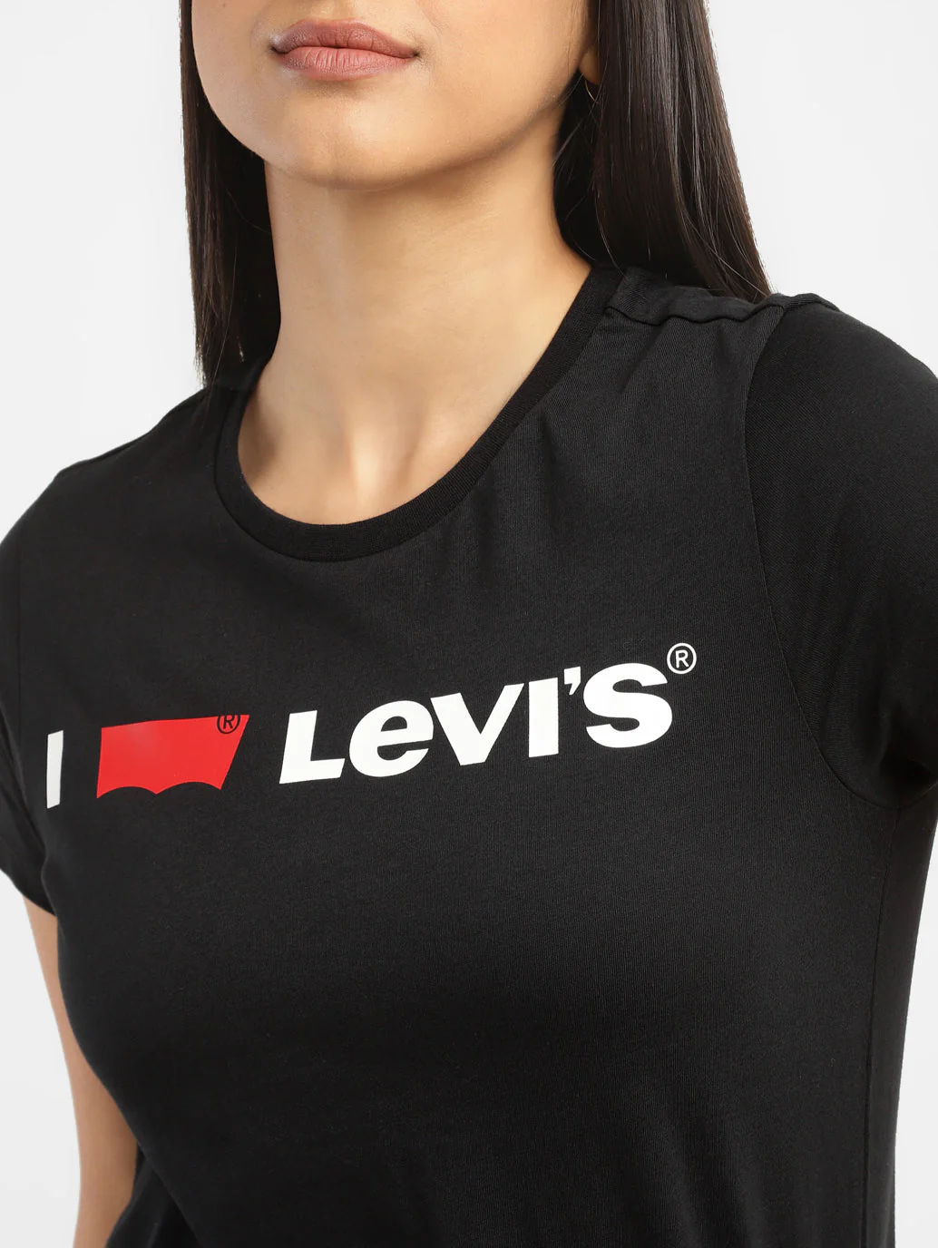 Women's Brand Logo Regular Fit T-shirt - Image 6