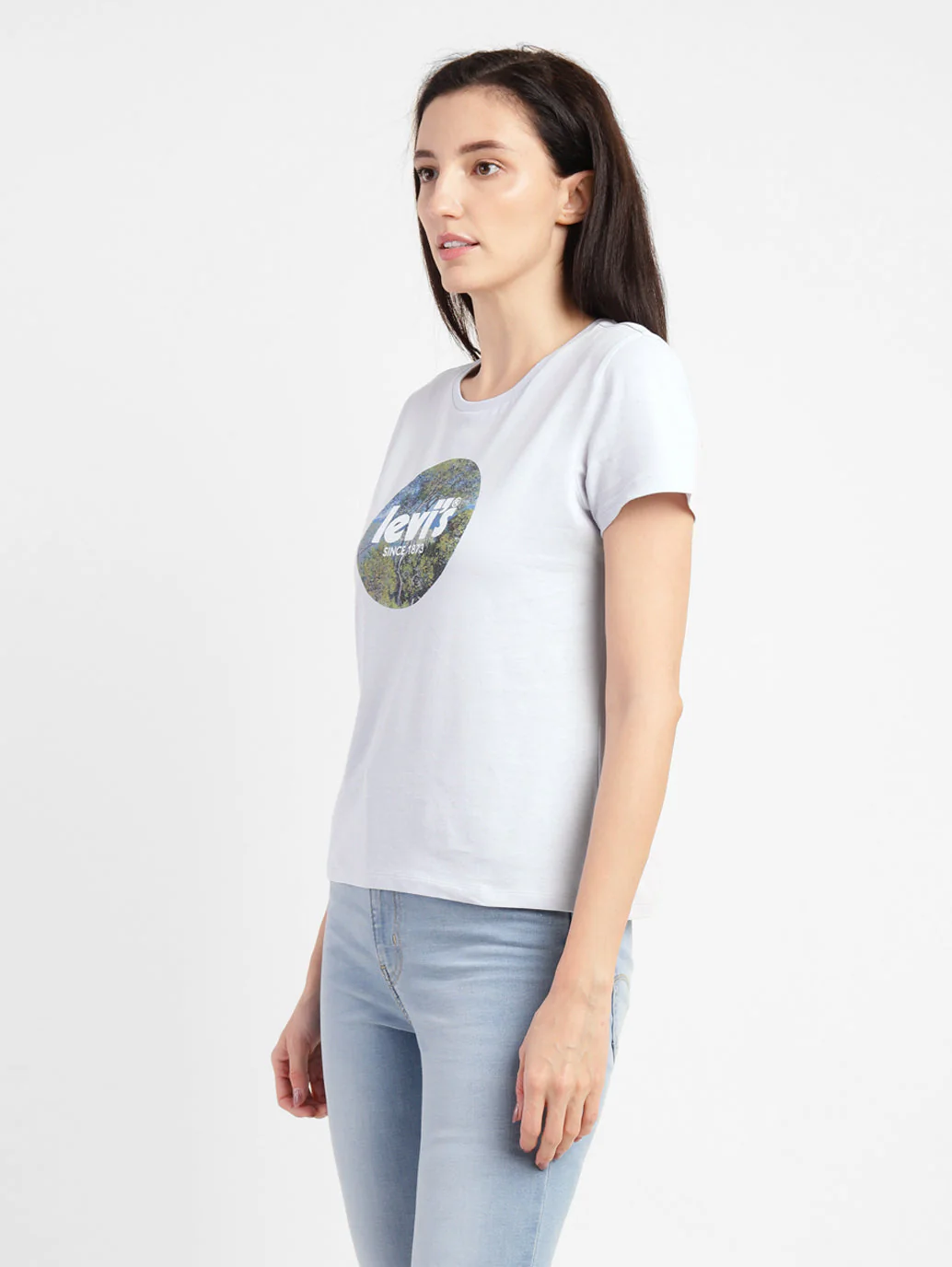 Women's Graphic Crew Neck T-shirt - Image 4