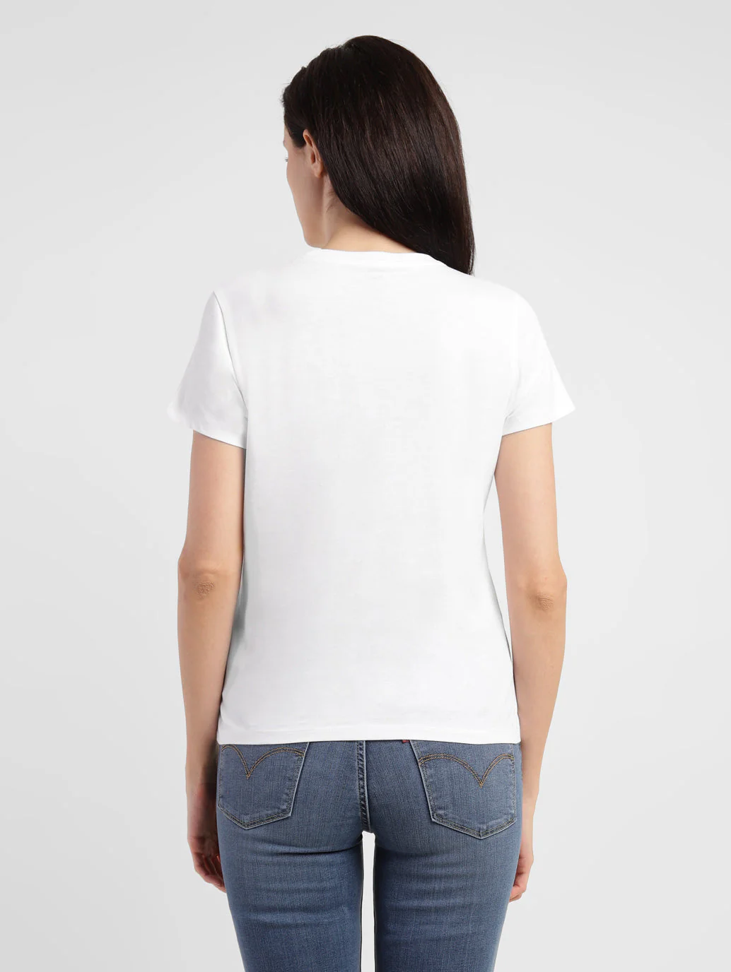 Women's Brand Logo Crew Neck T-shirt - Image 3