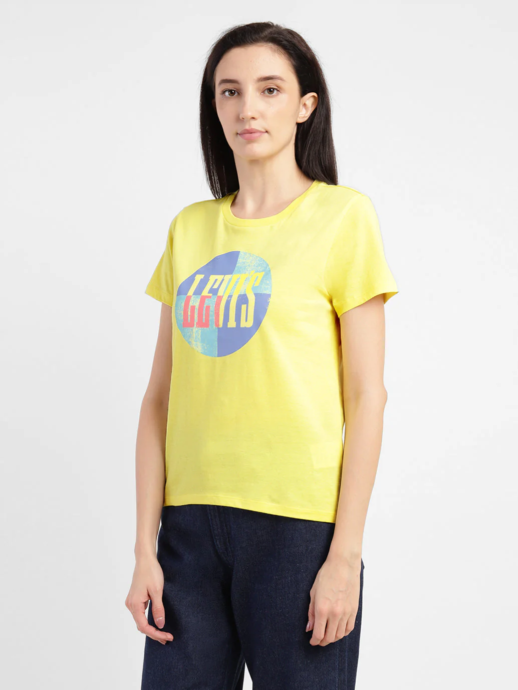 Women's Graphic Print Round Neck T-shirt - Image 4