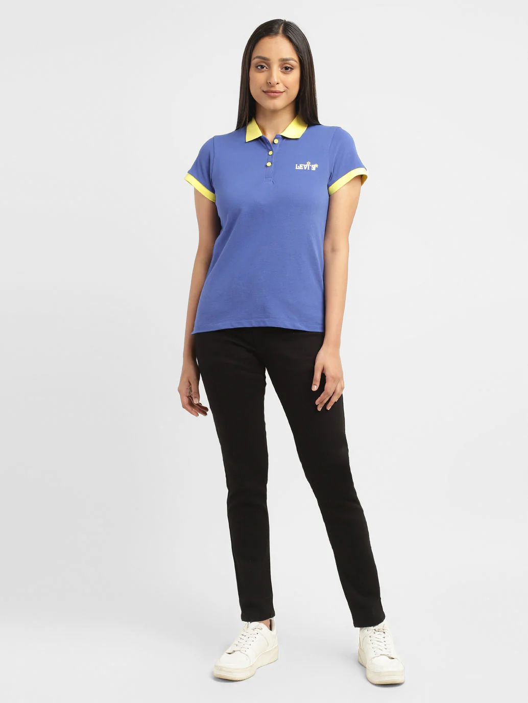 Women's Solid Polo T-shirt - Image 5