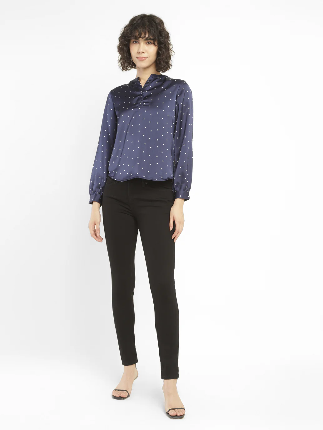 Women's 711 Black Skinny Fit Mid Rise Jeans - Image 6
