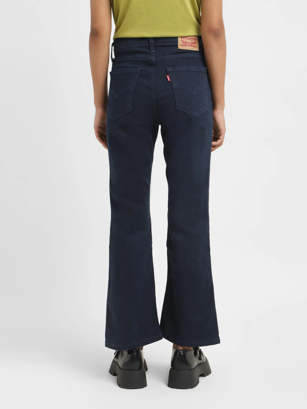 Women's 725 Blue Bootcut Fit High Rise Jeans - Image 3